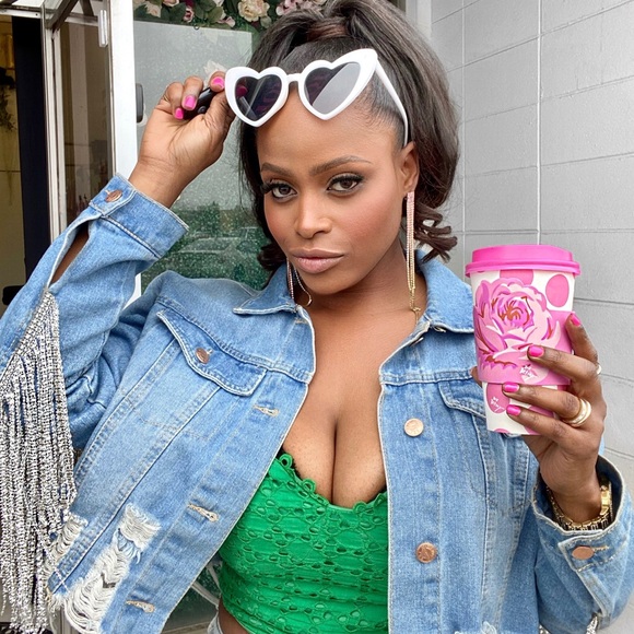 Custom Rhinestone Denim Fringe Jacket - Picture 5 of 17